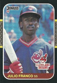 1987 Donruss #131 Julio Franco Front