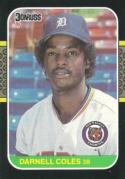 1987 Donruss #230 Darnell Coles Front
