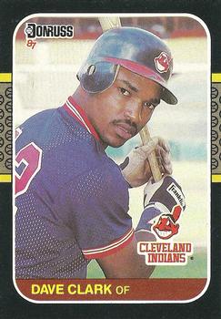 1987 Donruss #623 Dave Clark Front