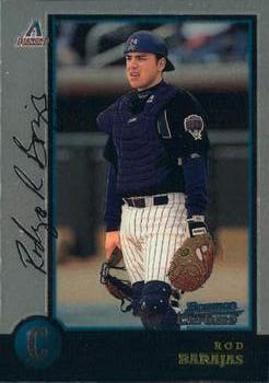 1998 Bowman Chrome #429 Rod Barajas Front