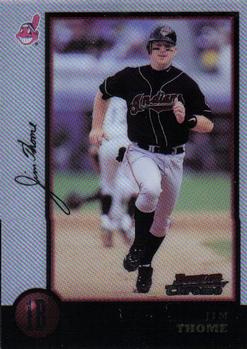 1998 Bowman Chrome #56 Jim Thome Front