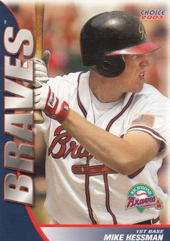 2003 Choice Richmond Braves #13 Mike Hessman Front