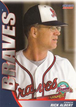 2003 Choice Richmond Braves #27 Rick Albert Front