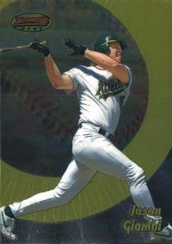 1998 Bowman's Best #93 Jason Giambi Front