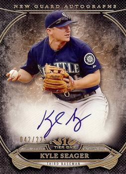 2015 Topps Tier One - New Guard Autographs #NGA-KSE Kyle Seager Front