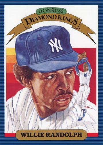 1986 Donruss - Super Diamond Kings #16 Willie Randolph Front