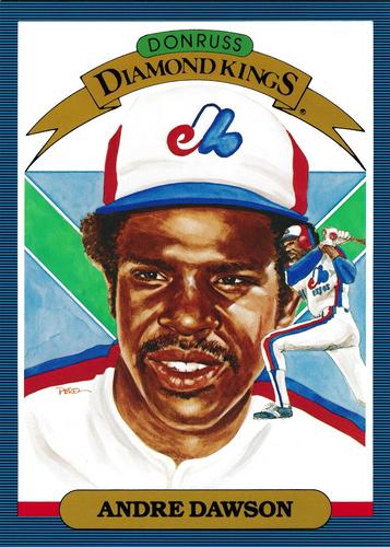 1986 Donruss - Super Diamond Kings #25 Andre Dawson Front