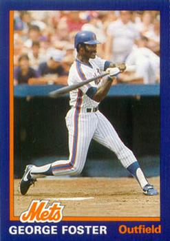 1984 New York Mets MVP Club #3 George Foster Front