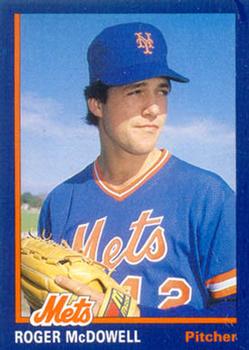 1986 New York Mets Super Fan Club #7 Roger McDowell Front