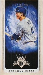 2015 Panini Diamond Kings - DK Minis #11 Anthony Rizzo Front