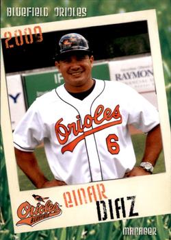 2009 Grandstand Bluefield Orioles #NNO Einar Diaz Front