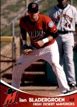 2009 Grandstand High Desert Mavericks #NNO Ian Bladergroen Front