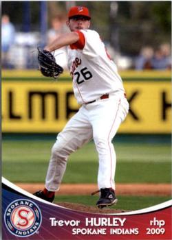 2009 Grandstand Spokane Indians #NNO Trevor Hurley Front