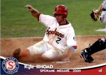 2009 Grandstand Spokane Indians #NNO Kyle Rhoad Front