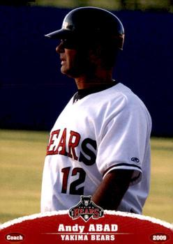 2009 Grandstand Yakima Bears #NNO Andy Abad Front