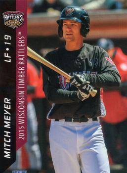 2015 Choice Wisconsin Timber Rattlers #20 Mitch Meyer Front