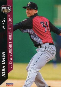 2015 Choice Wisconsin Timber Rattlers #28 Josh Uhen Front