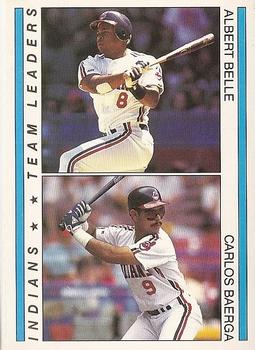 1994 Red Foley #NNO Albert Belle / Carlos Baerga Front