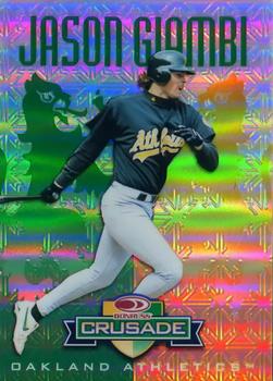 1998 Donruss - Crusade Green #38 Jason Giambi Front