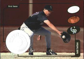 1998 SPx Finite - Spectrum #26 Todd Helton Front