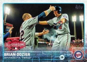 2015 Topps Update #US62 Brian Dozier Front