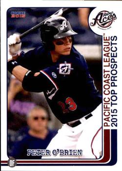 2015 Choice Pacific Coast League Top Prospects #26 Peter O'Brien Front