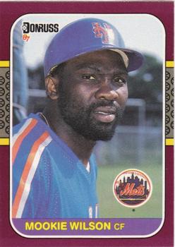 1987 Donruss Opening Day #129 Mookie Wilson Front