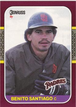 1987 Donruss Opening Day #148 Benito Santiago Front