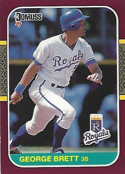 1987 Donruss Opening Day #206 George Brett Front