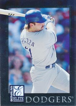 1998 Donruss Elite #4 Mike Piazza Front