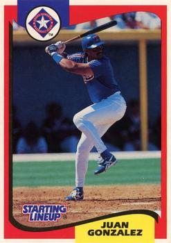 1994 Kenner Starting Lineup Cards Extended Series #513759 Juan Gonzalez Front