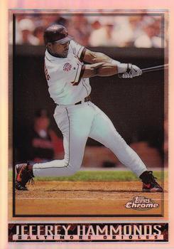 1998 Topps Chrome - Refractors #107 Jeffrey Hammonds Front