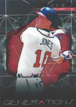 2015 Finest - Generations #FG-08 Chipper Jones Front