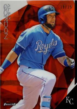 2015 Finest - Orange Refractor #40 Alex Gordon Front