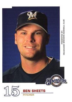 2005 Milwaukee Brewers Police #NNO Ben Sheets Front