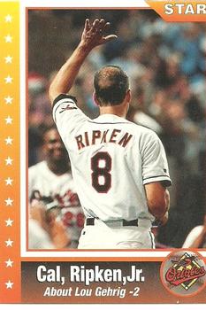 1995 Star Cal Ripken, Jr. 80 (Unlicensed) #68 Cal Ripken Jr. Front
