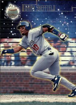 1998 Topps Stars - Silver #5 Gary Sheffield Front