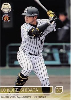 2015 BBM Hanshin Tigers #T56 Kohei Shibata Front