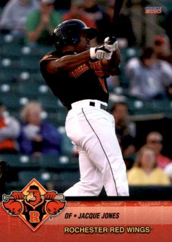 2010 Choice Rochester Red Wings #07 Jacque Jones Front