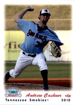 2010 Grandstand Tennessee Smokies #NNO Andrew Cashner Front