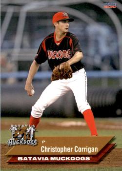 2010 Choice Batavia Muckdogs #05 Christopher Corrigan Front