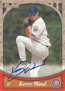 1999 Bowman - Certified Autographs #BA58 Kerry Wood Front