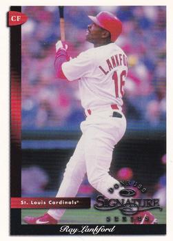 1998 Donruss Signature #22 Ray Lankford Front