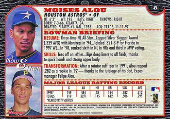 1999 Bowman - International #8 Moises Alou Back