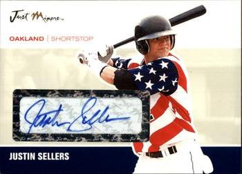 2007 Just Autographs - Signatures #JA-44 Justin Sellers Front