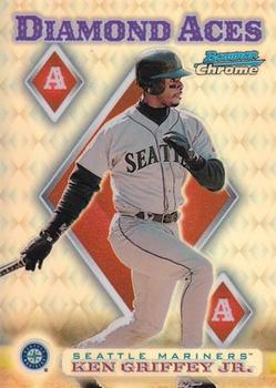 1999 Bowman Chrome - Diamond Aces Refractors #DA11 Ken Griffey Jr.  Front