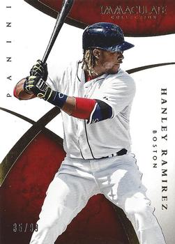 2015 Panini Immaculate Collection #82 Hanley Ramirez Front