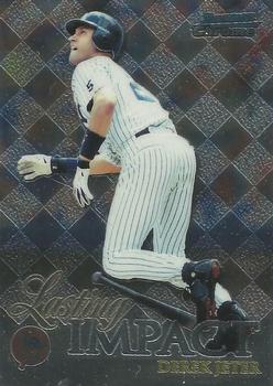 1999 Bowman Chrome - Impact #I16 Derek Jeter  Front