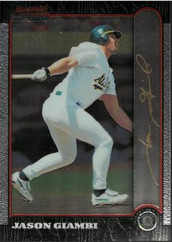 1999 Bowman Chrome - International #267 Jason Giambi  Front