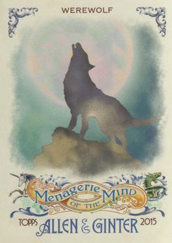 2015 Topps Allen & Ginter - Menagerie Of The Mind #MM-8 Werewolf Front